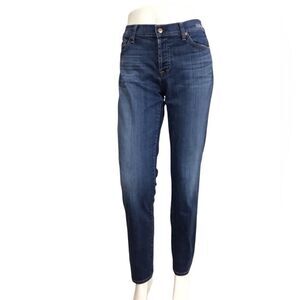 7 For All Mankind Josefina Boyfriend Straight Leg Jeans Size 31